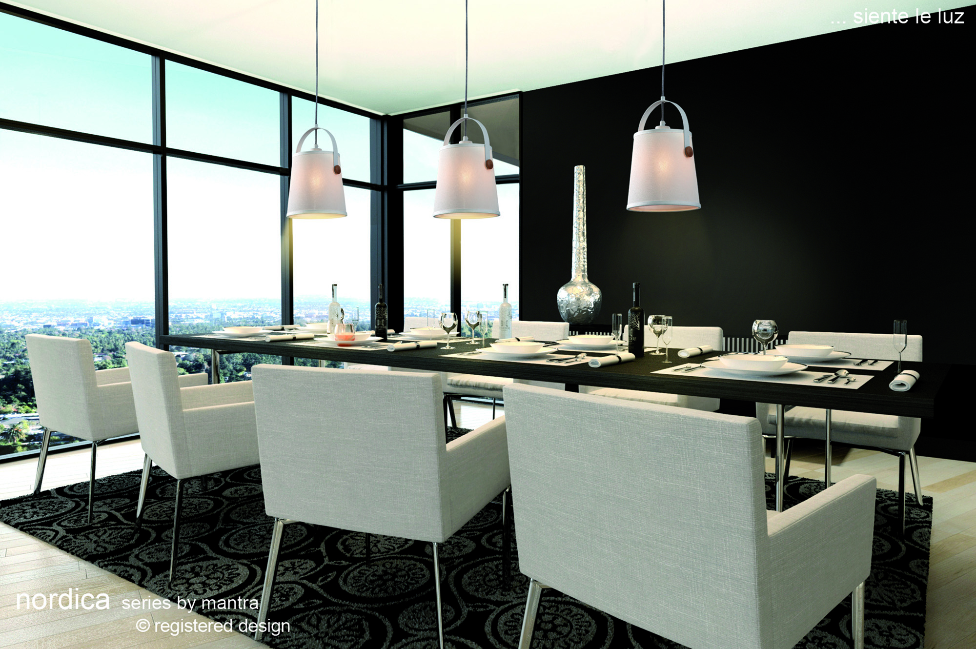 Nordica Ceiling Lights Mantra Single Pendant